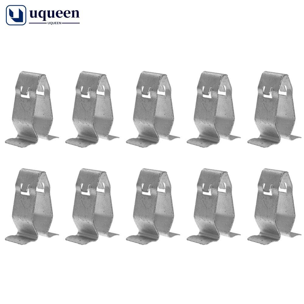 UQUEEN 10 ชิ้นโลหะภายในรถ Trim คลิปชุด Sill เสาที่นั่งแผงด้านหลัง Fastener อะไหล่ซ่อมอัตโนมัติสําหรั