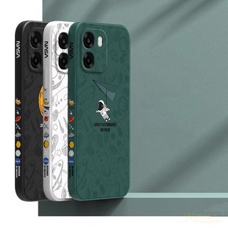 เคส OPPO A6 5G A6 A6X A6 Pro A9 2020 A5 2020 A92 A52 A53 A33 เคสโทรศัพท์นักบินอวกาศเคสโทรศัพท์ธีมอวกาศ TKR