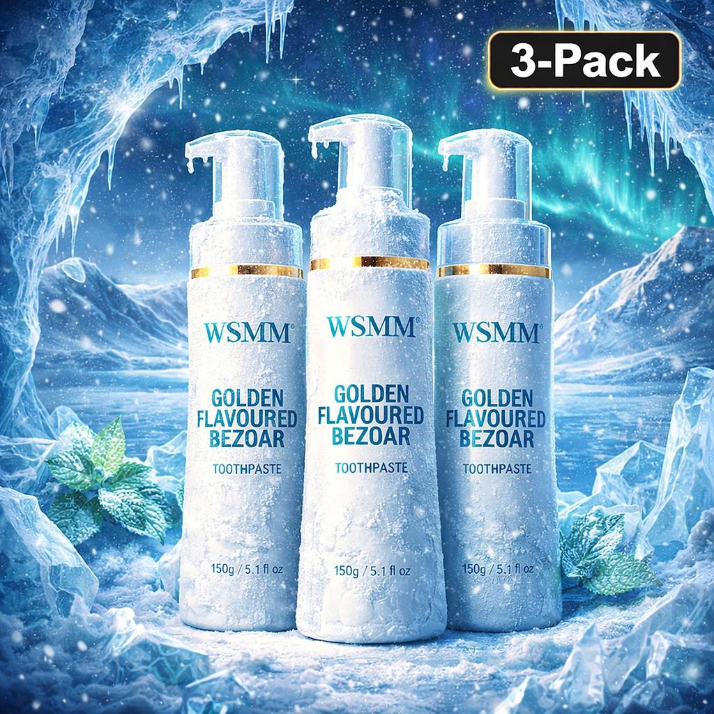 WSMM ยาสีฟันกลิ่นมิ้นต์ ดีไซน์ขวดหัวปั้ม ขนาด 150 กรัม เนื้อเจล สำหรับดูแลสุขภาพช่องปาก 3-Pack ให้ความรู้สึกสดชื่น - รูปที่ 3