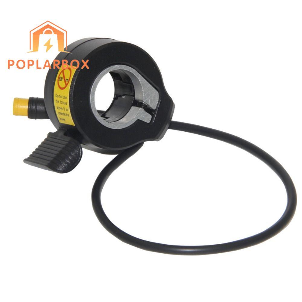 EPTRO Finger Thumb Throttle,24V 36V 48V พลาสติก Ebike Thumb Throttle,กันน้ําสีดําไฟฟ้าจักรยานอุปกรณ์