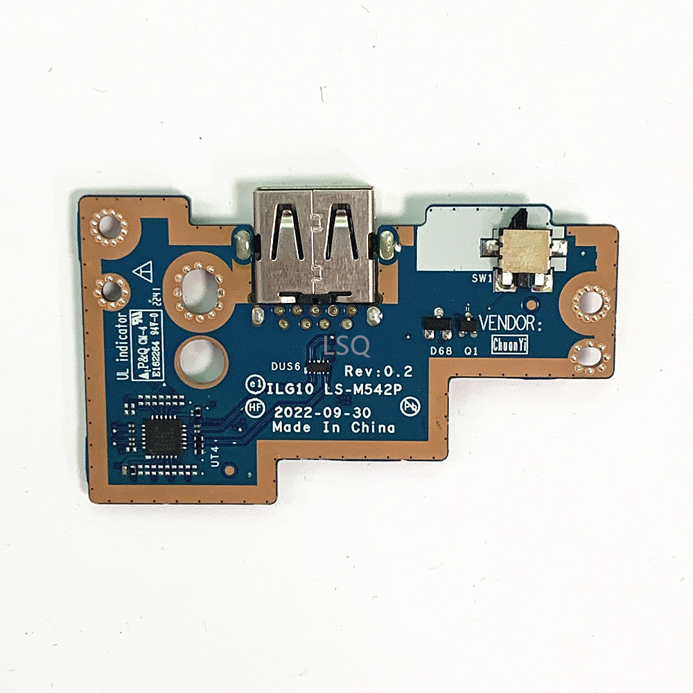 Lenovo LegionSilm5 16iRH8USB บอร์ดขนาดเล็กอินเทอร์เฟซบอร์ด LS-M542P 5C50S25551