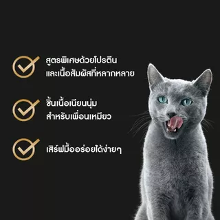[40 ฟรี 8] SHEBA ชีบา อาหารเปียกแมวแบบซอง แมวโต ลูกแมว เลือกรสชาติได้ 70ก.