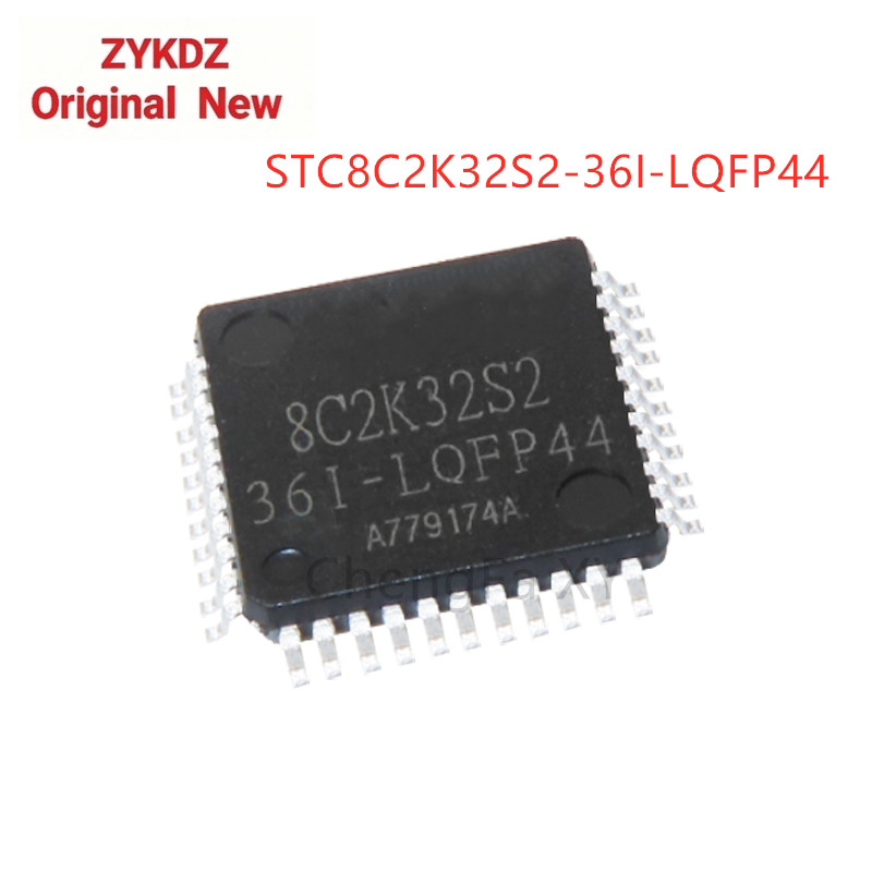 1PCS STC8C2K32S2-36I-LQFP44 STC8C2K32S2 8C2K32S2 ในสต็อก LQFP-44