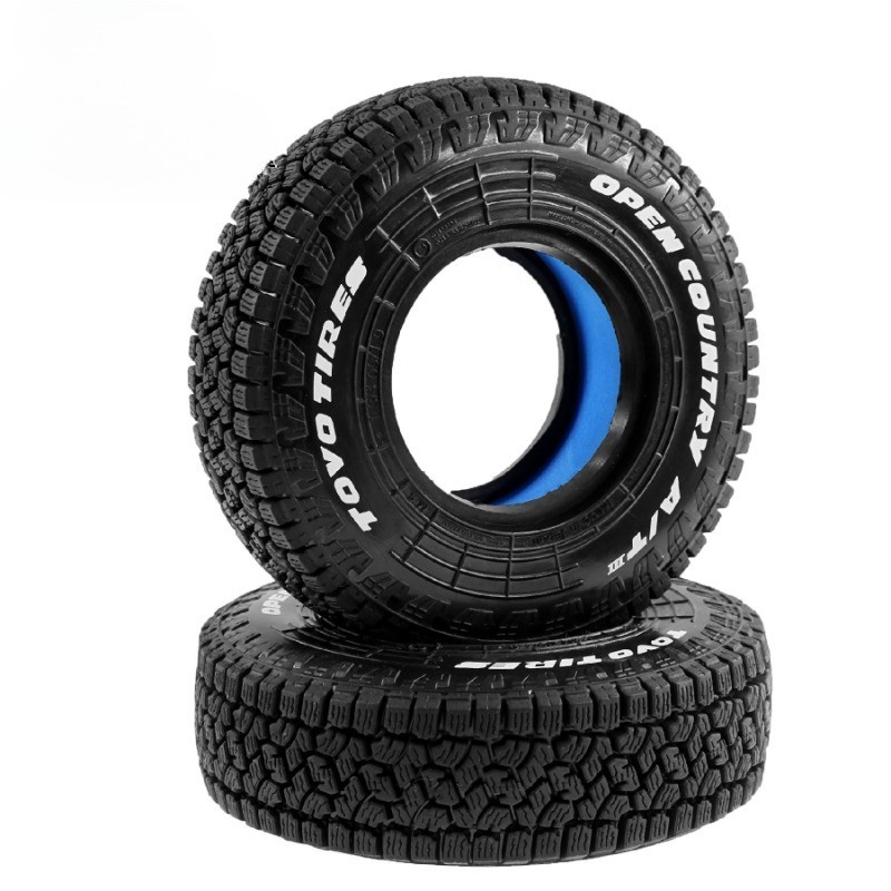 4PCS 1.9 RC Crawler ยาง 105 มม.ยางล้อสําหรับ 1:10 Axial SCX10 TRX4 D90 TF2 Tamiya, Off-Road Rock Crawler Soft Terrain