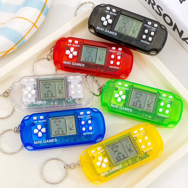 คอนโซลเกม Tetris Nostalgic Mini คอนโซลวิดีโอเกมมือถือของเล่น 4.2