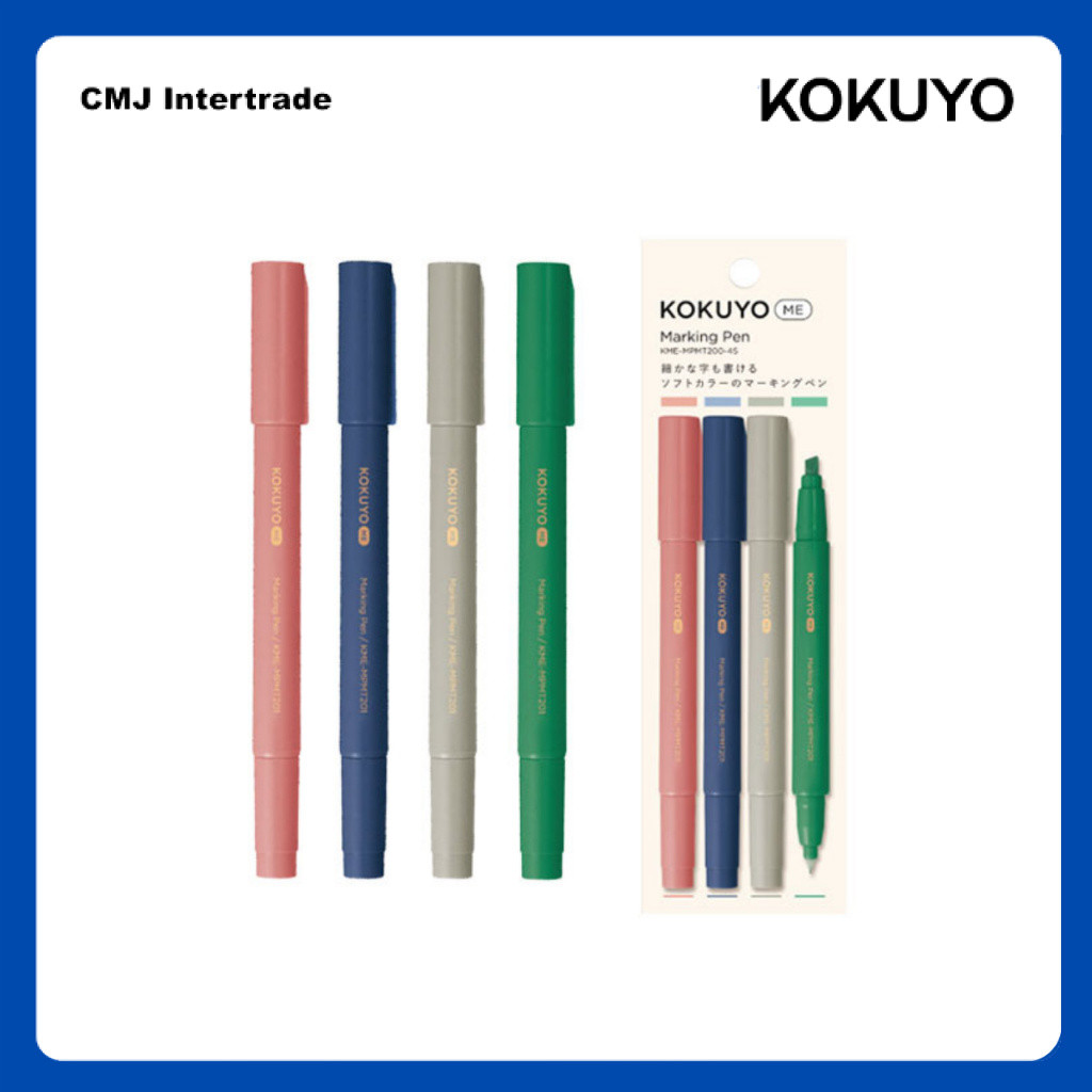 KOKUYO ME 3rd Edition Marker 2 Way Pen ปากกามาร์กเกอร์ 2 หัว ของแท้!!! จากประเทศญี่ปุ่น