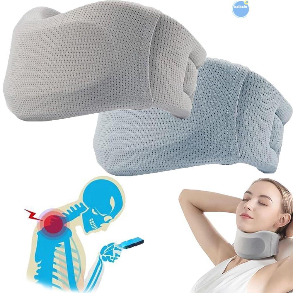 COOLSO Cerviit Neck Brace สําหรับอาการปวดคอและพยุงสําหรับ Sleeping Soft Neck Brace, ถอดออกได้ด้วยความหนาแน่นสูงล้างทําความสะอาดได้ Anti Snore Neck Brace