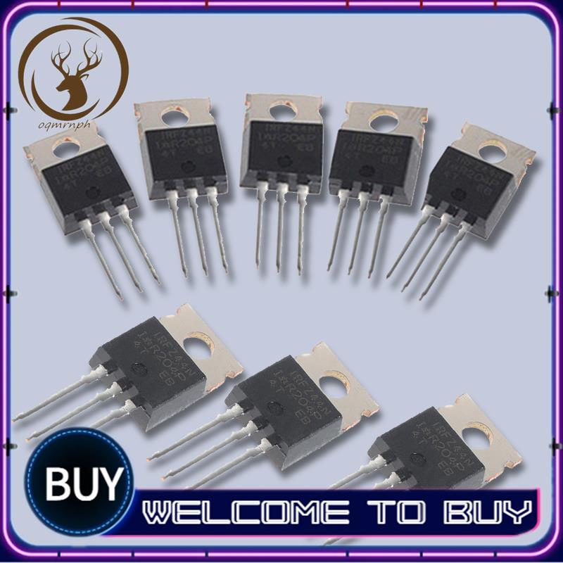 10 ชิ้น IRFZ44N IRFZ44 Power ทรานซิสเตอร์ MOSFET N-Channel 49A แอมป์ 55V