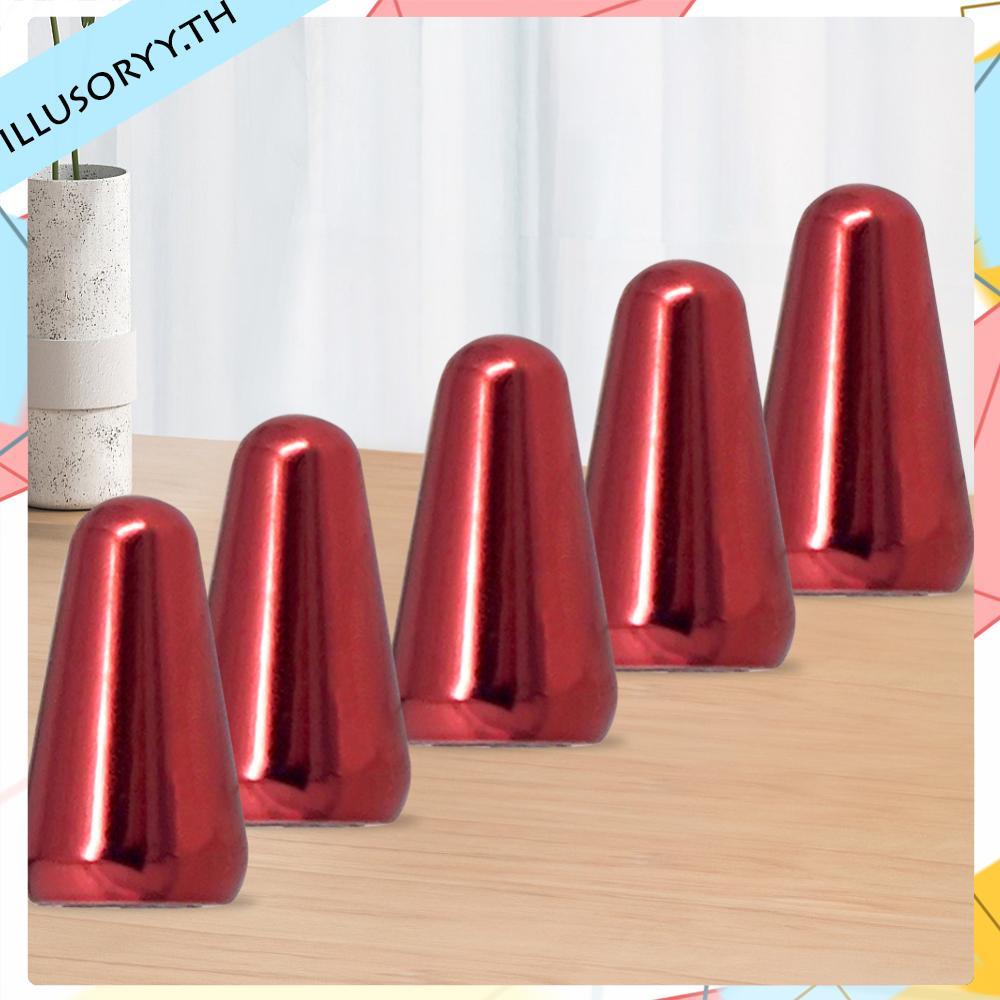 [illusoryy.th] 5 ชิ้นกีตาร์ 3/5 Way Switch Tip Pickup Switch Knob สําหรับกีตาร์ ST TL