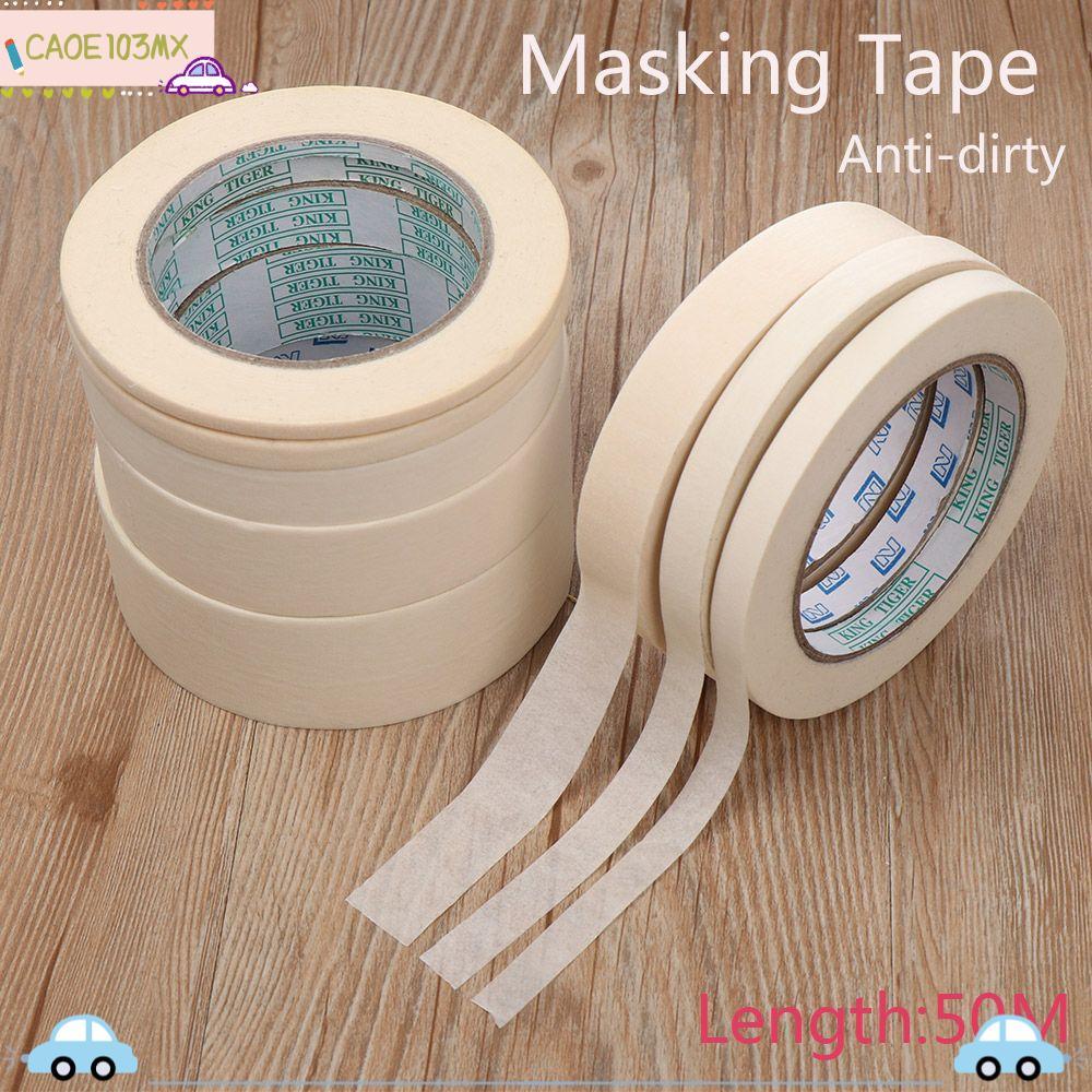 ICAOE103 50M กระดาษกาวภาพวาดม้วนกระดาษรถสติกเกอร์ Cross จิตรกรตกแต่ง DIY Craft กาว
