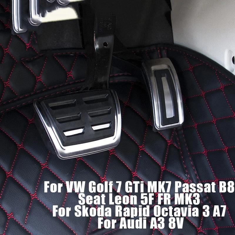 รถการใช้ Accelerator เบรคเหยียบสําหรับ VW Golf 7 GTi MK7 Passat B8 ที่นั่ง Leon 5F FR MK3 Skoda Rapi
