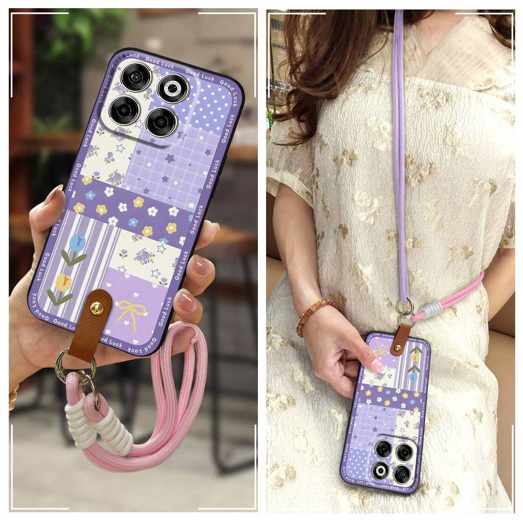 Anti-knock Full wrap เคสโทรศัพท์สําหรับ ZTE Blade V70/Axon70 Dirt-proof Anti-ฝุ่นการ์ตูนปกหลังแฟชั่น