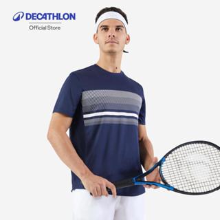 Decathlon Men'S Short-Sleeved Tennis T-Shirt Essential เสื้อ…