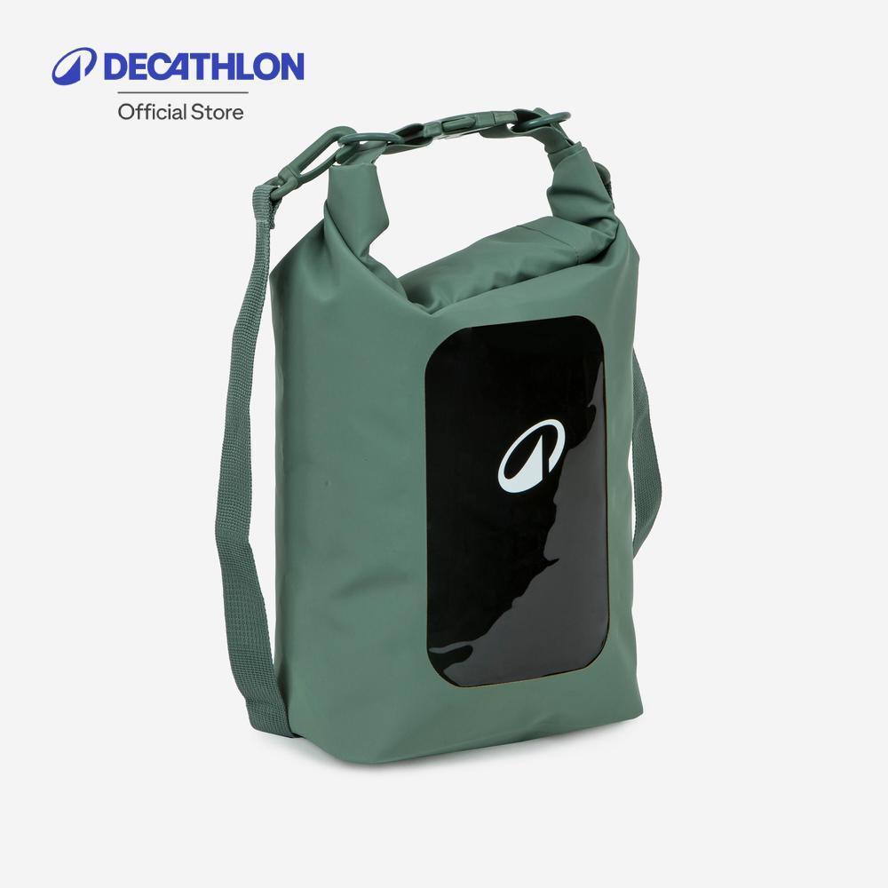 Decathlon Dry Bag (Ipx6) With Visibility Window - 5L กระเป๋ากันน้ำ (Ipx6) ขนาด 5 ลิตรพร้อมช่องมอง - Green