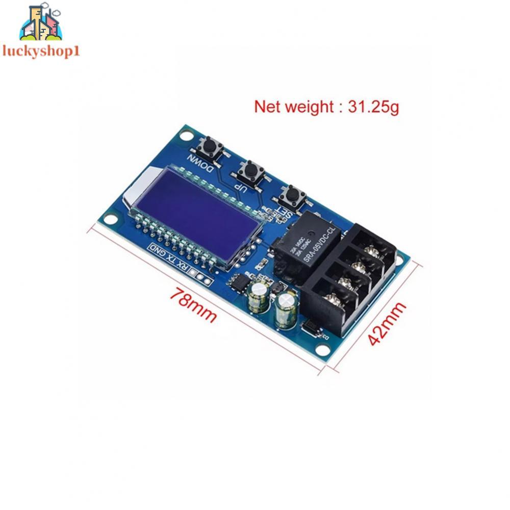 XY-L10A 78x42x18 มม. บอร์ดควบคุมการชาร์จสําหรับแบตเตอรี่ 6-60V พร้อมความแม่นยํา 0.1V