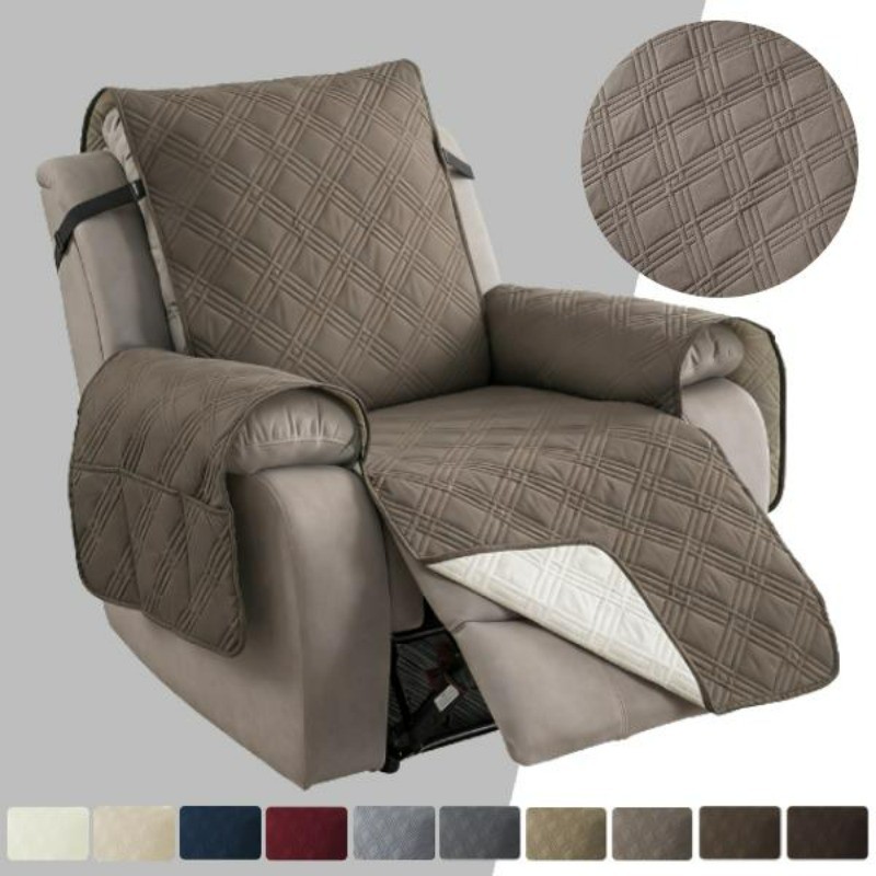 Single Seat Chivas โซฟา Mat โซฟากันน้ํา Four-lines-Type รูปแบบ 1 ที่นั่ง Slipcover
