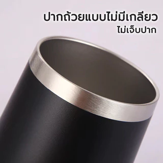 แก้วเก็บความเย็น 360ML เก็บอุณหภูมิร้อน/เย็น สแตนเลส ขนาดพกพาง่าย แก้วเยติ แก้วน้ำ