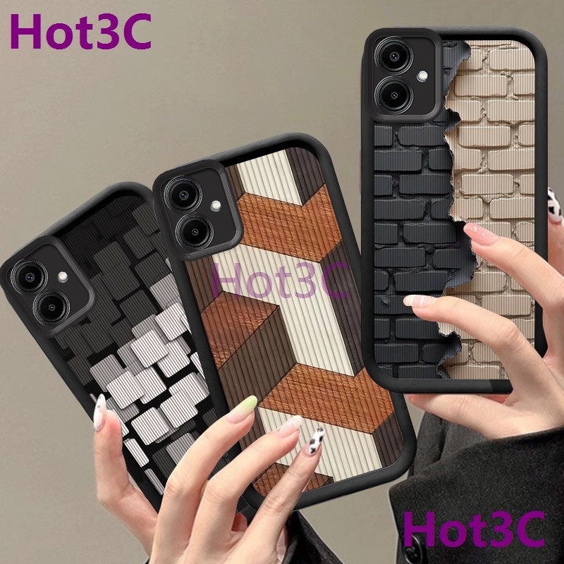 เคส Samsung A06 5G / Samsung A06 4G tpu เลนส์ป้องกันเคสโทรศัพท์แฟชั่น PJCPr