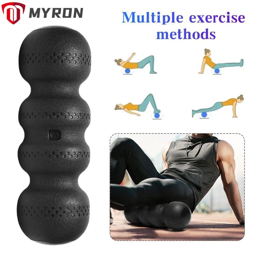 ฟิตเนสโรลเลอร์ MYRON ออกแบบคลื่นสำหรับคลายกล้ามเนื้อ คอลัมน์โยคะ โฟม EPP กันลื่น สำหรับนวดหลังและเอว