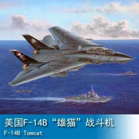 Trumpeter HOBBY BOSS 1/48 American F-14B "Tomcat" Fighter 80367