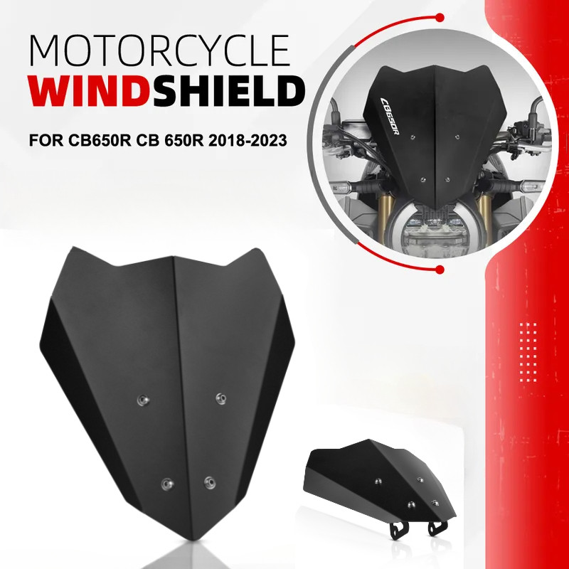รถจักรยานยนต์กระจกกระจกด้านหน้า Wind Deflector Guard สําหรับ HONDA CB650R CB 650R CB650 R cb 650 r 2
