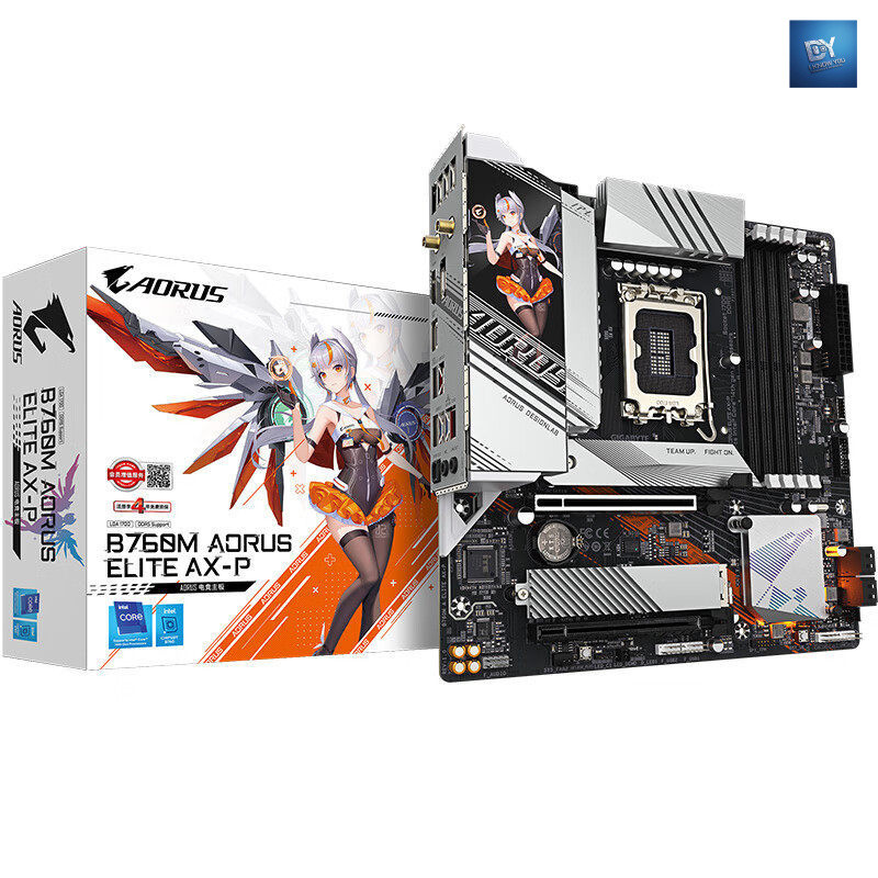 Iky Gigabyte B760M-D2H/DS3H เมนบอร์ด AX Magic Eagle/AORUS ELITE ประติมากรรม/WIFI D4/D5