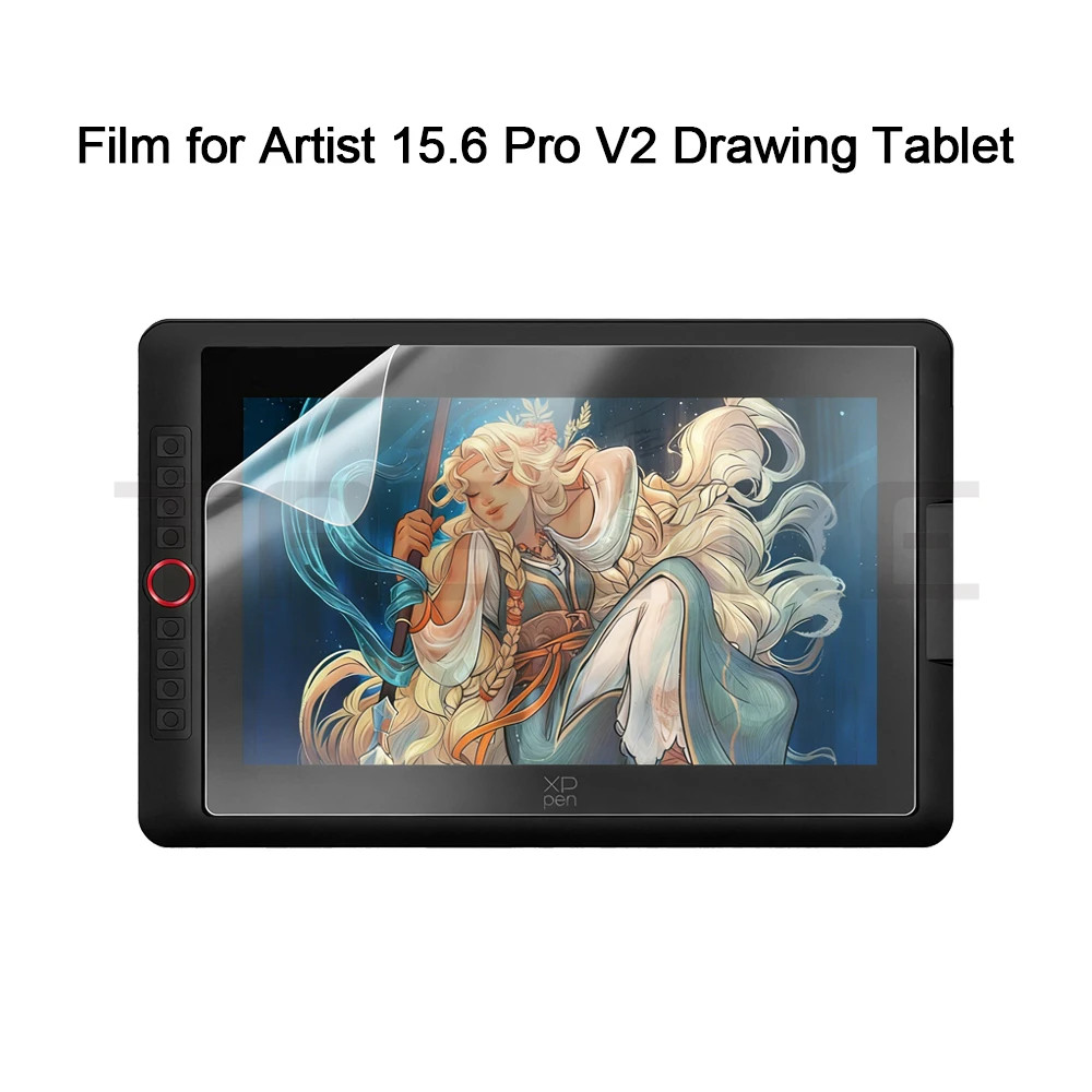 Protector ฟิล์มเหมือนกระดาษเข้ากันได้กับ xp-pen Graphic Tablet Artist 15.6 Pro V2 แท็บเล็ตการวาดภาพ 
