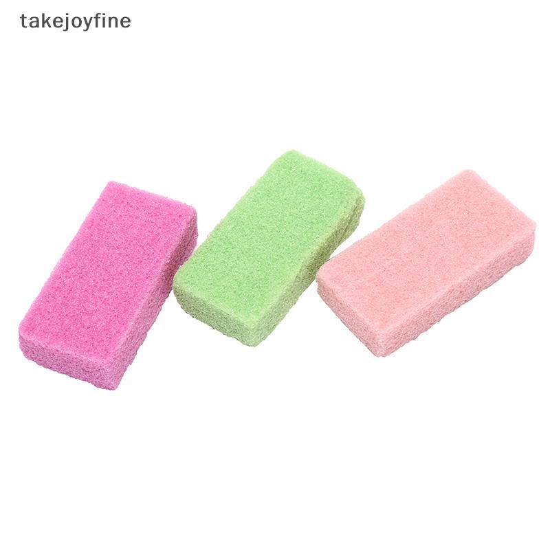 TFTH หินภูเขาไฟฟองน้ํา Exfoliate Foot Care ลบ Hard Dead Skin Feet Rasp Vary