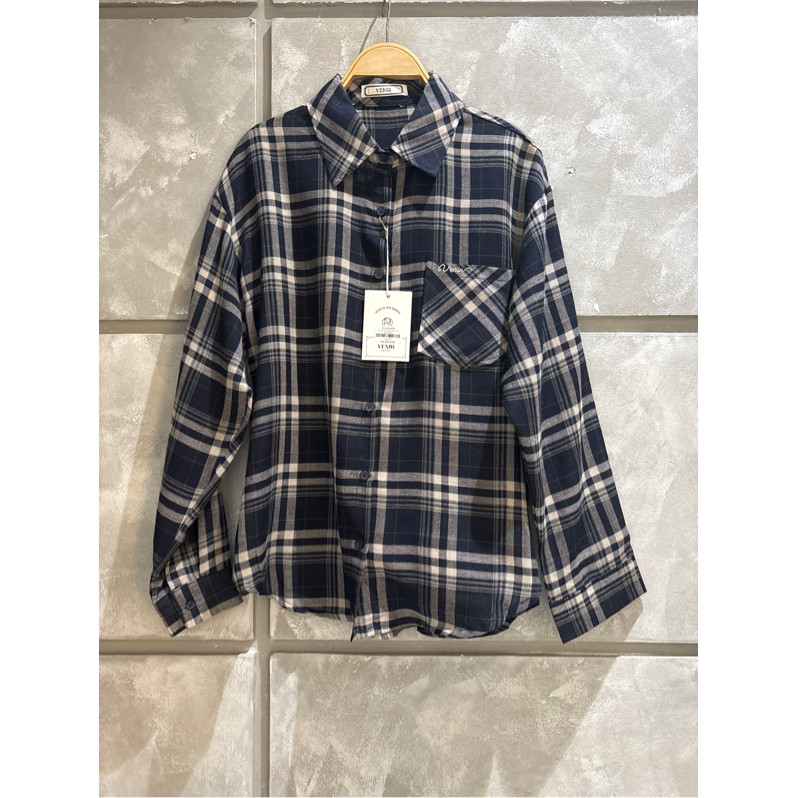 ELborn HQ E005 HQ เสื้อลายสก๊อต