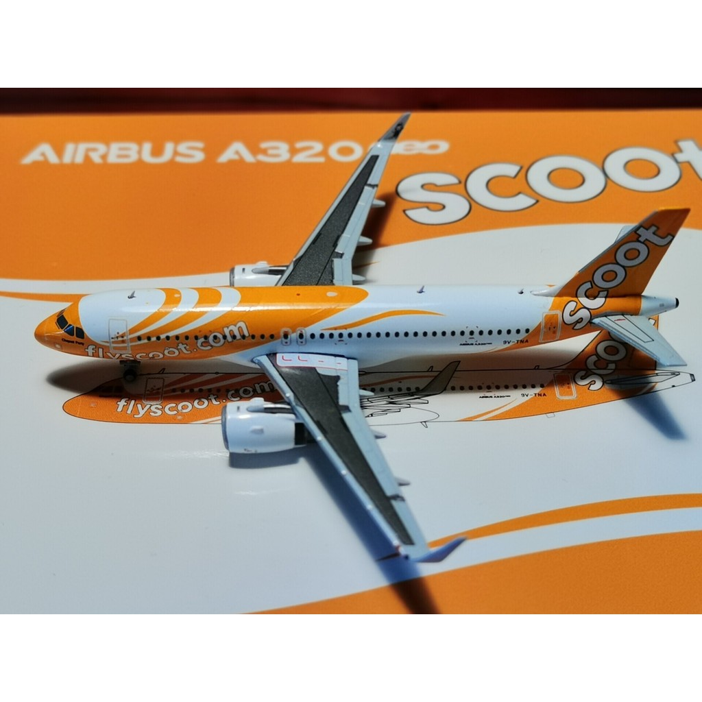 #1:: : รุ่น 400#JC新加坡酷航A320neo 9V-TNA