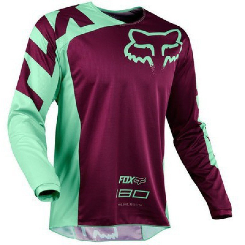 จักรยานแขนยาว Speed-Down Jacket FOX รถจักรยานยนต์ Speed-Down Jacket Breathable Cycling Top