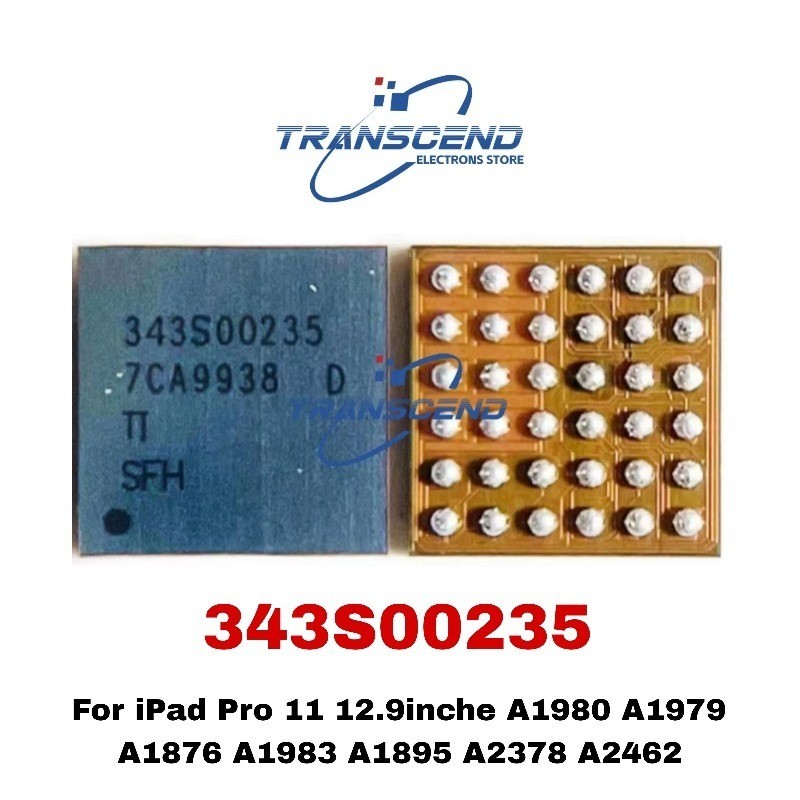 2-10PCS 343S00235 IC สําหรับ Pro 2020 2021 10.5 12.9 11 นิ้ว IC A1876 ชิปแหล่งจ่ายไฟ PMIC