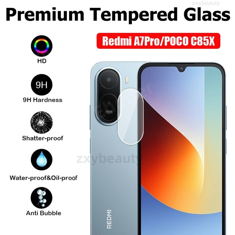 สําหรับ Redmi A7 Pro 4G POCO C85X 2026 กล้องเลนส์ป้องกันฟิล์มกระจกนิรภัยป้องกันหน้าจอสําหรับ A7Pro POCOC85X ป้องกันกระจก – โปรปัง