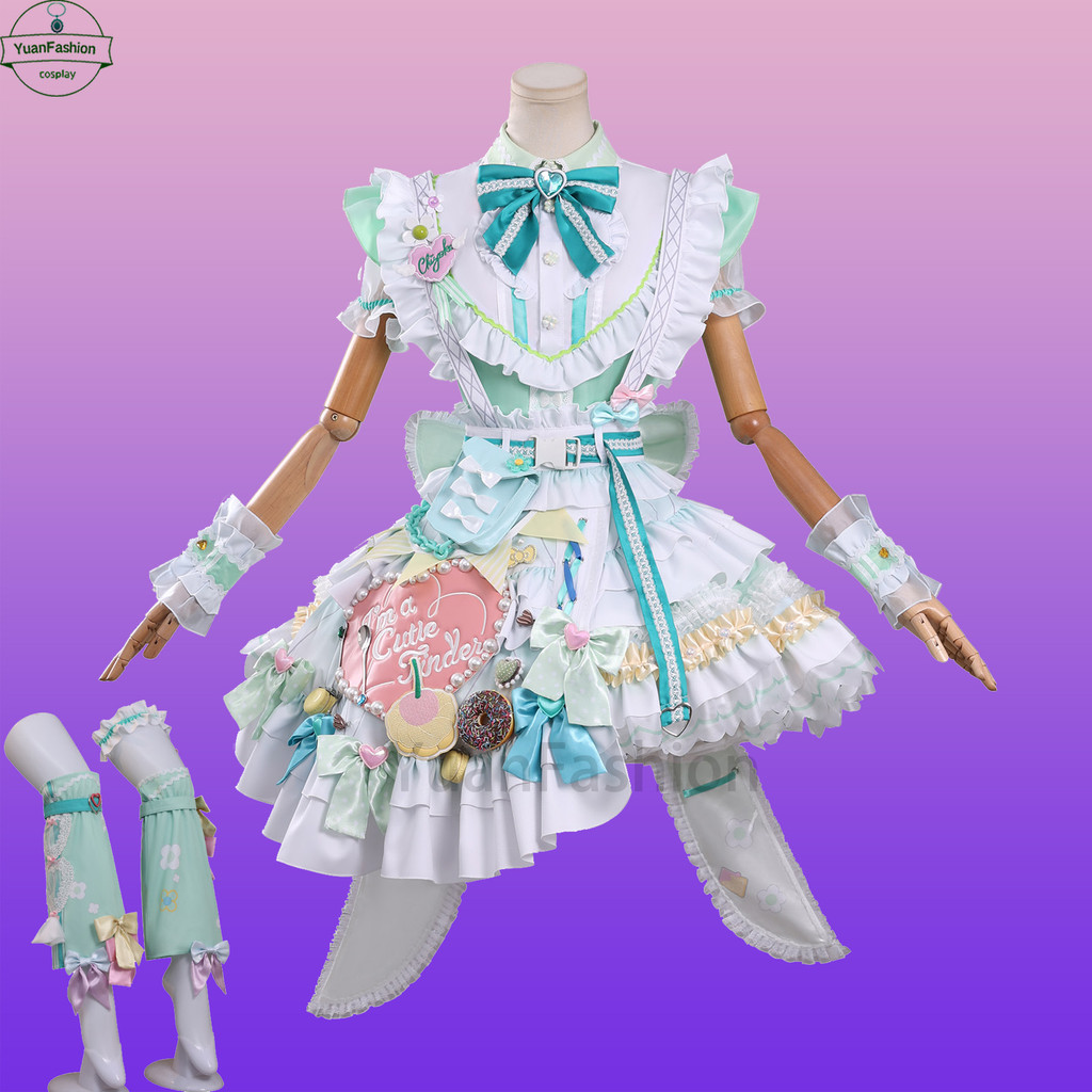 THE IDOLM STER SHINY COLORS คอสเพลย์ Sonoda Chiyoko คอสเพลย์น่ารัก 2D อะนิเมะ C เสื้อผ้าการฟื้นฟูที่