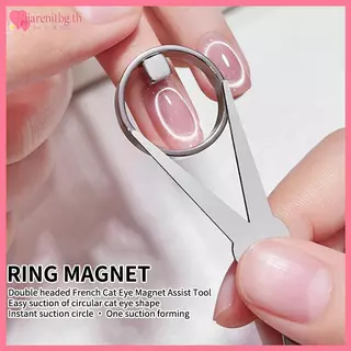 RENBG แหวน Hollow เล็บแม่เหล็กบาร์สําหรับแมวเจล Polish Salon Professional DIY แม่เหล็กเล็บเครื่องมือศิลปะสําหรับ Home Beauty ฉาก TH