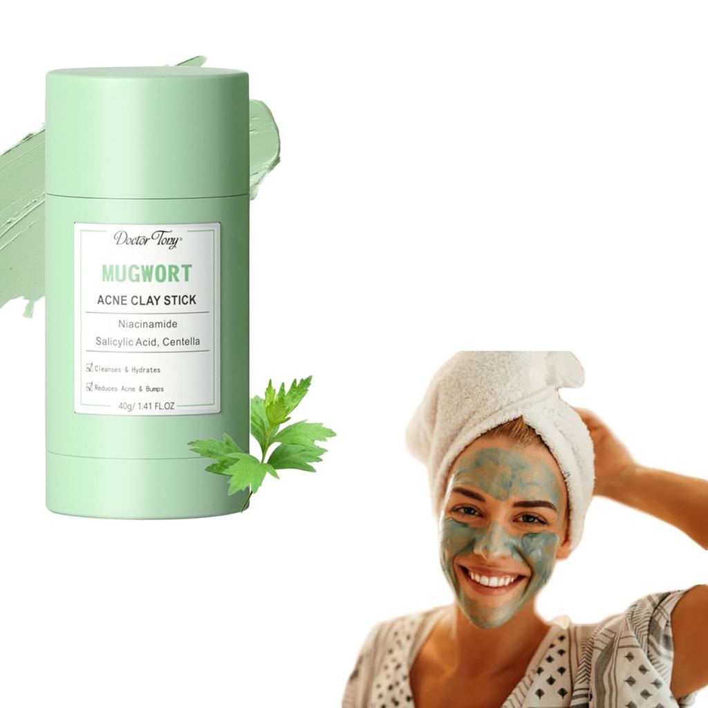 Mugwort Clay Mask,Mugwort Clay Mask Stick,Skintific Mugwort Clay Mask,Mugwort Anti Pores & Acne Clay
