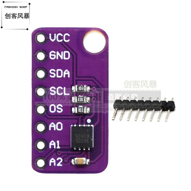 30205 MAX30205MTA โมดูลเซ็นเซอร์อุณหภูมิของร่างกายอุณหภูมิของร่างกาย