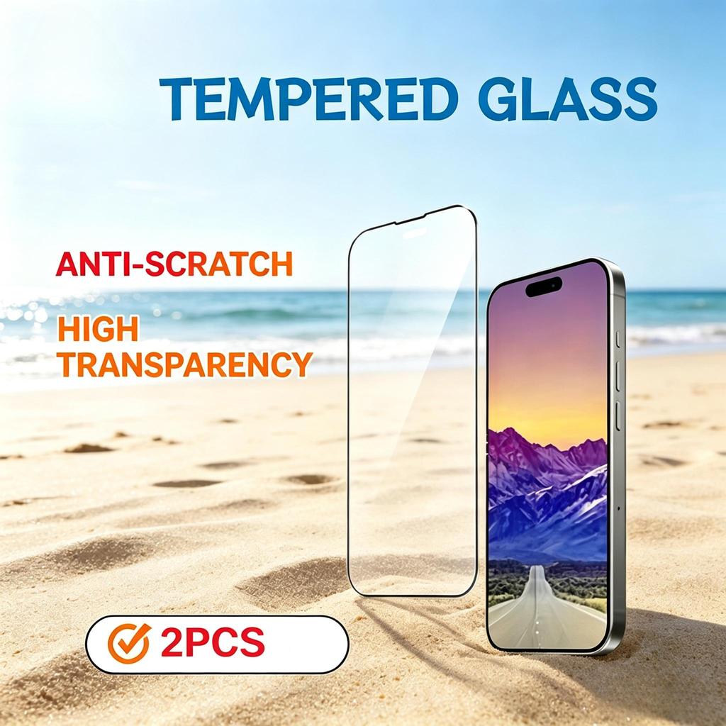2 ชิ้นฟิล์มกระจกนิรภัยเหมาะสําหรับ Vivo Y11 Y15 Y16 Y17S Y18 Y02S Y12A Y15S Y03 Y19S Y20I Y04 Y29 Y2