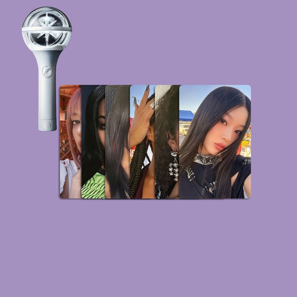 KATSEYE รองรับแสง สินค้าการ์ดแท่งไฟ Photocard