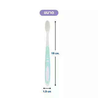 แปรงสีฟัน แบบขนแปรงนุ่ม แพ็ค 1 ชิ้น แบบพกพา สำหรับเด็กเเละผู้ใหญ่ คละสี