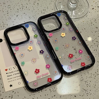 🎈Snap&Co🎈ดอกไม้เต็มจอ เคสไอโฟน สำหรับ iPhone17 16 15 14PLUS 13 12 11 Pro 15Plus 17PRO MAX 13PROเคสโทรศัพท์รุ่นใหม่