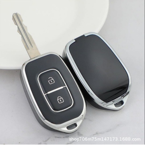 เหมาะสําหรับ Dongfeng Renault ex1TPU Silver Edge ฝาครอบกุญแจ Fengshen ev ทิวทัศน์ E1 รถพลังงานใหม่ e