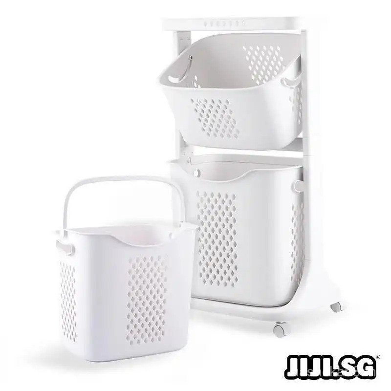 (JIJI.SG) JINEX Swing Laundry Storage Rack - ตะกร้าซักผ้า