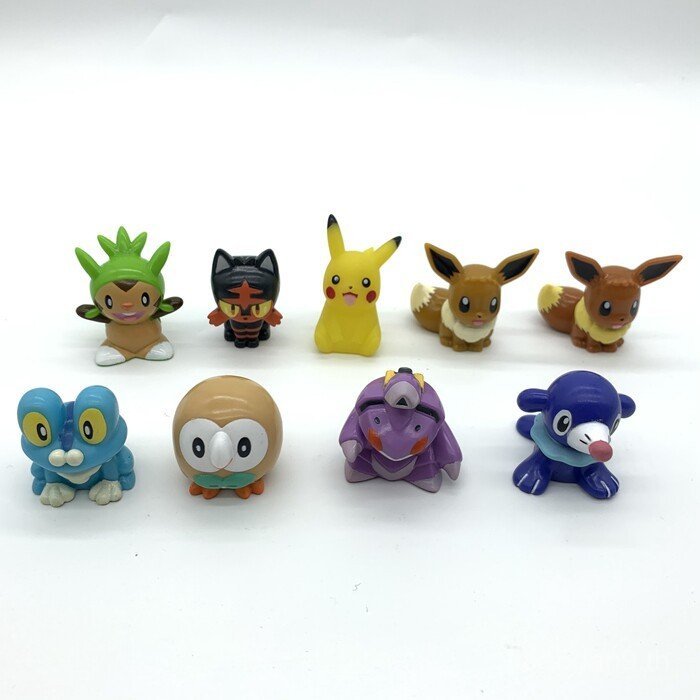 สินค้าใหม่ สินค้าจํานวนมาก ญี่ปุ่น BANDAI Pokémon Pokemon Frog Seed Pikachu Vinyl