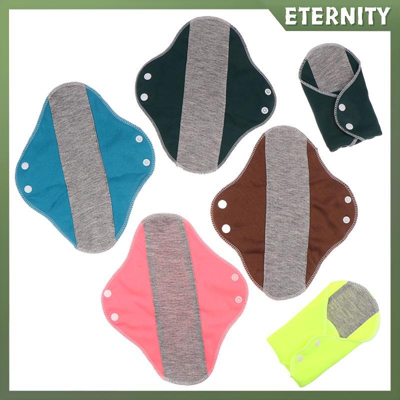 ETERNITY ผ้าบางแผ่นผ้าฝ้ายนุ่มล้างทําความสะอาดได้ผู้หญิง Panty Liners ผ้าอนามัยผ้าเช็ดปากทุกวันนํากล