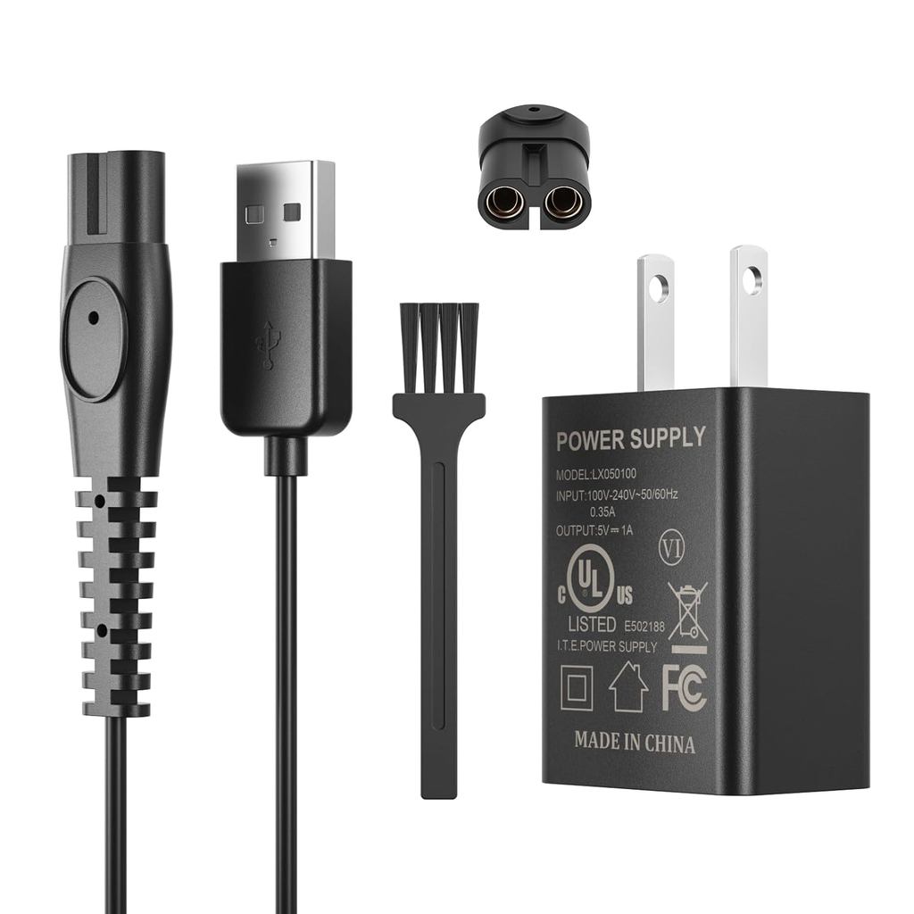 5V Fast Charger Fit สําหรับ Philips Norelco One Blade QP2724 QP2834 QP1324 QP4631 QP6542 QP6552 QP45
