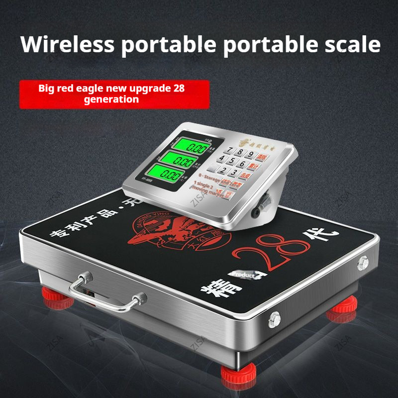 Wireless Electronic Scale Commercial Platform Scale Precise Electronic Scale Weighing Electronic Sca