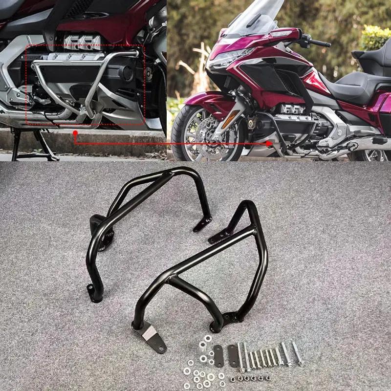 销 GL-1800 รถจักรยานยนต์เครื่องยนต์ Guard Crash Bars กันชนอุปกรณ์เสริมสําหรับ HONDA Goldwing Gold Win