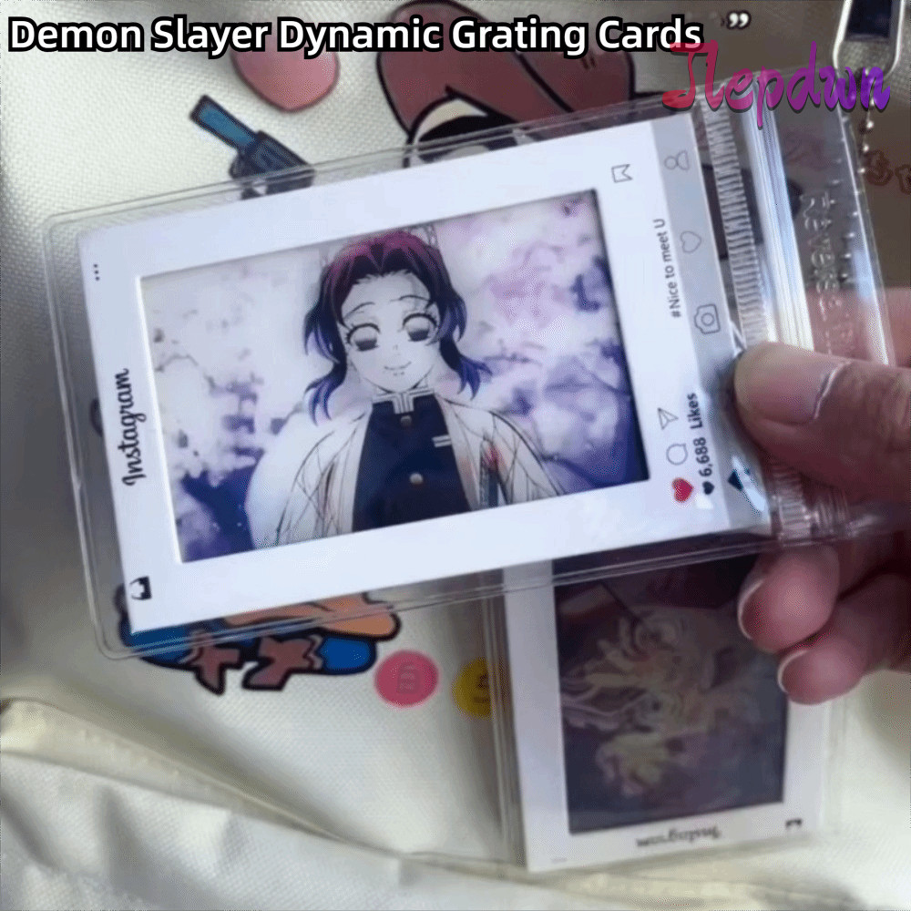 JEPDWN ตะแกรงบุ๊คมาร์ค, Tomioka Giyuu Kochou Shinobu Creative Demon Slayer การ์ด, Rengoku Kyoujurou 