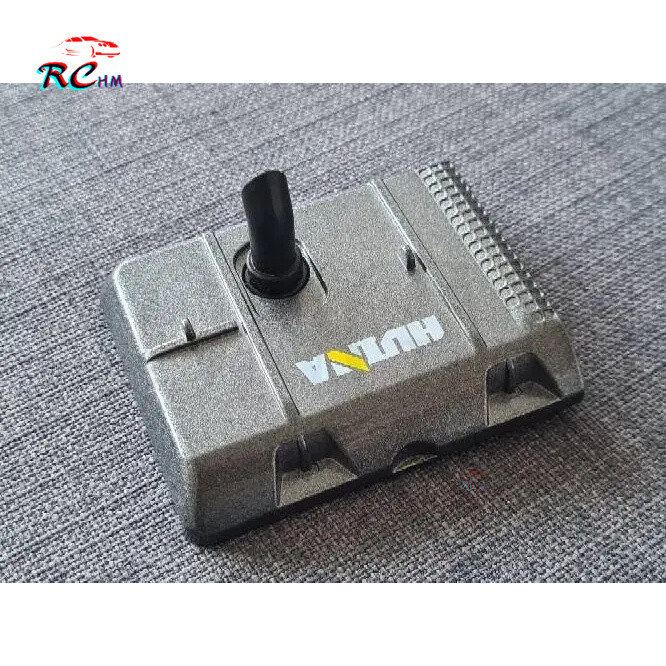 Huina 1580 580 RC Excavator ฝาครอบแบตเตอรี่โลหะ W908